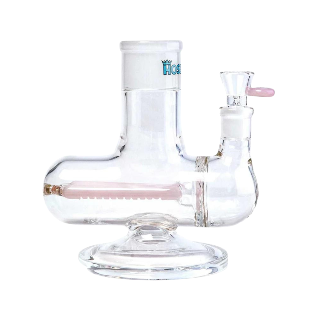 Hoss Glass Triple Inline Diffuser Base | Hoss Glass